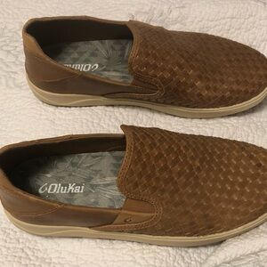 OluKai Resort Casual Men’s Shoes.Gently worn twice.Pet free and smoke free home.